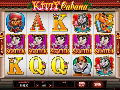 Kitty Cabana Online Slot by Microgaming, Play Free .